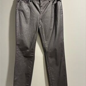 Women’s silver jeans